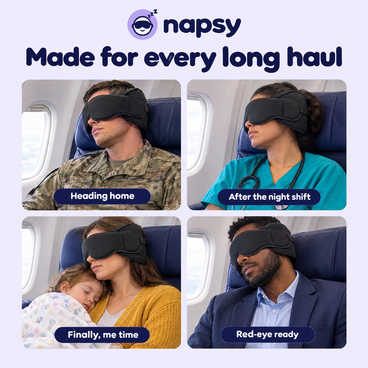 napsy™ Business Class 3-in-1 Sleep System